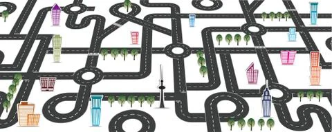 City Stock Illustration