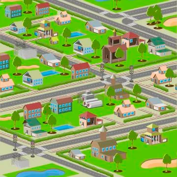 City Stock Illustration