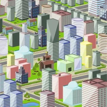 City Stock Illustration