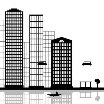 City Stock Illustration