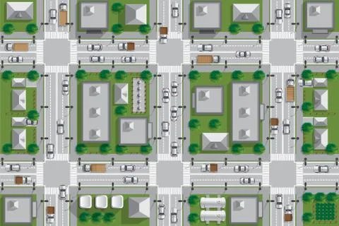 City. Stock Illustration