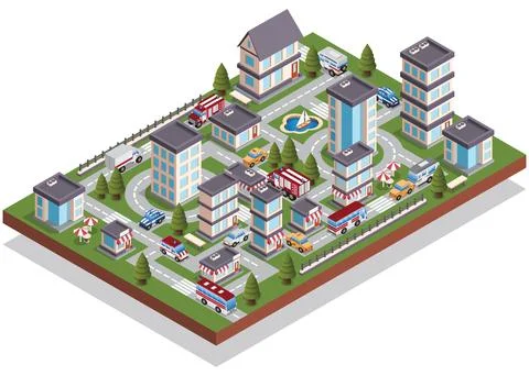 City. イラスト素材