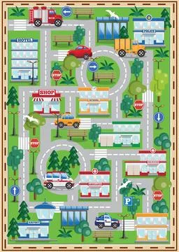 City. Stock Illustration