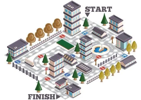 City. Stock Illustration