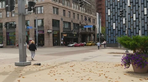 City Intersection 動画素材 40050165