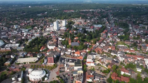 The city Itzehoe in Germany  Stock Footage 284924268
