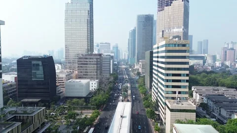 City of Jakarta Video stock 258224640