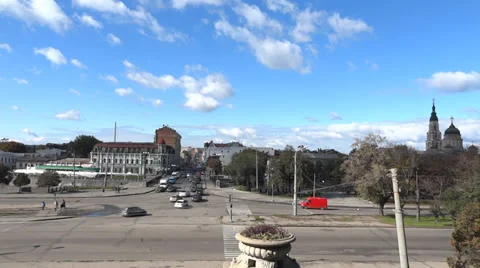 City of Kharkov 스톡 동영상 30600305
