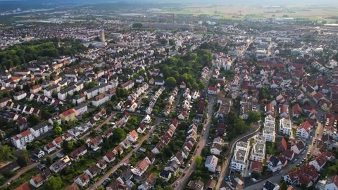 The city Kornwestheim  Stock Footage 282990553