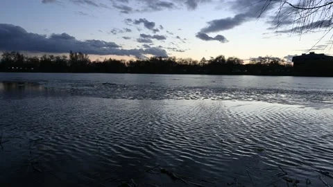 City lake Stock Footage 171871954
