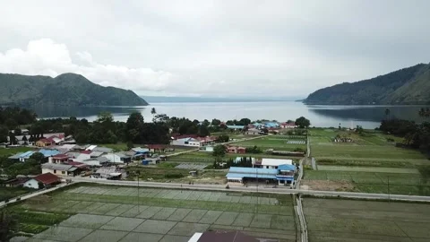 CITY LAKE Stock Footage 256750155