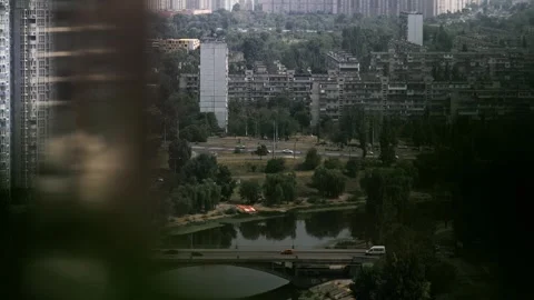 City landscape from a height. Stock Footage 293224654