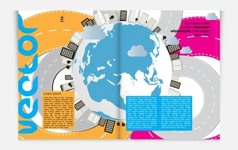 City Landscape Stock Illustration