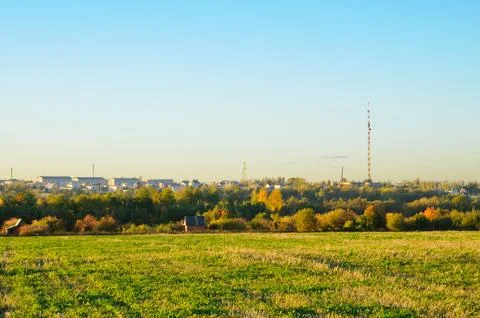 City landscape Stock Photos