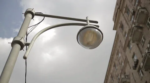 City Lantern in Moscow Stock Footage 27519829