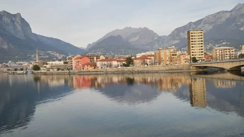 City of Lecco Stock Footage 170794863