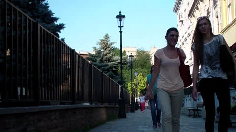 CIty life Stock Footage 25041819