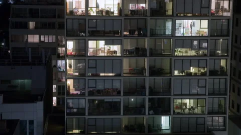 City Life Stock Footage 158187157