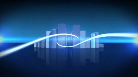 City Light Flow - AE Version 5 After Effects stock