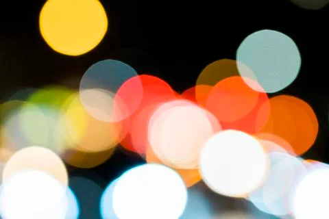 City lights background Stock Photos