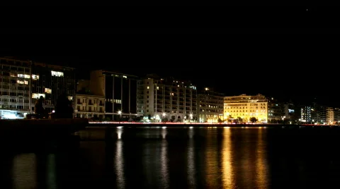 City lights Stock Footage 867877