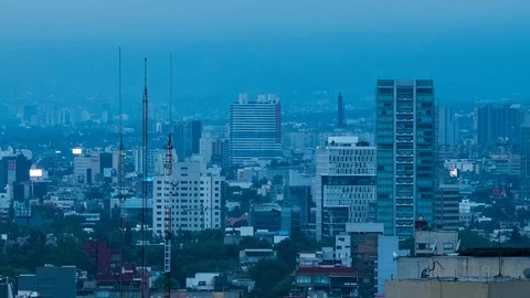 City lights Stock Footage 124373868