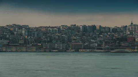 City lights time lapse Video stock 123287571