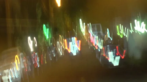 City Lights Timelapse Video stock 44264757