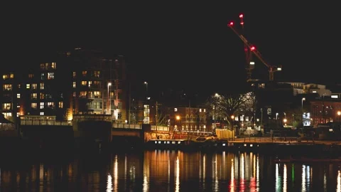 City Lights Timelapse Stock Footage 172245382