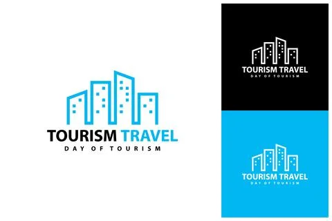 City logo vector template, Creative skyline logo design concepts Stock Illustration