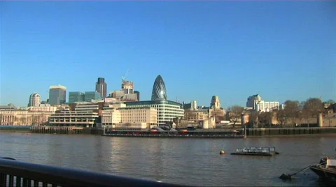 The city of london Stock Footage 283384