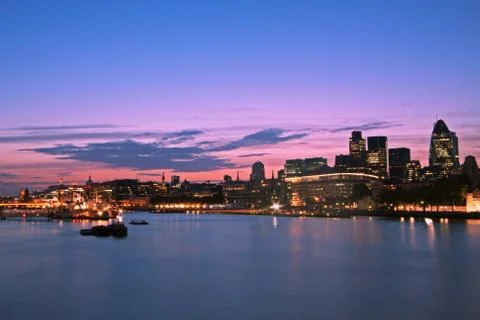 City of London, skyline Stock Photos