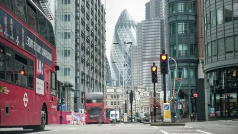 City Of London Time lapse Stock Footage 156274341