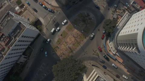 City Of Luanda, Drone Point of View Stock Footage 322020211