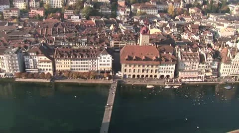 City of Lucerne Stock Footage 18192914