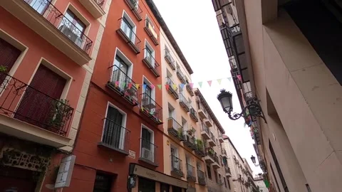 City Madrid, Spain Stock Footage 166975640