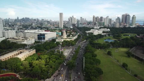 City Of Manila Stockbeeldmateriaal 133718662