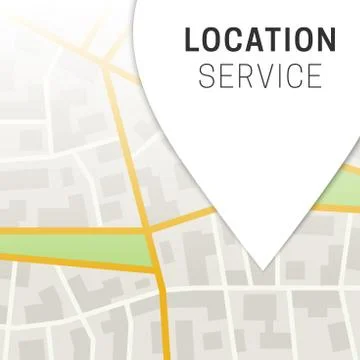 City Map Background. Stock Illustration