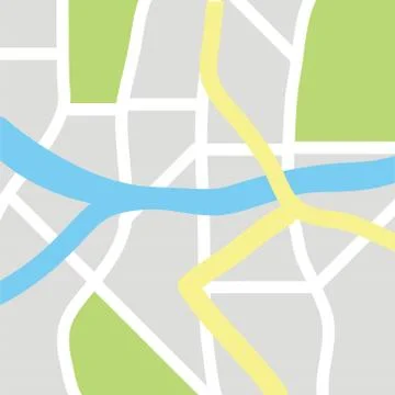 City map 스톡 일러스트