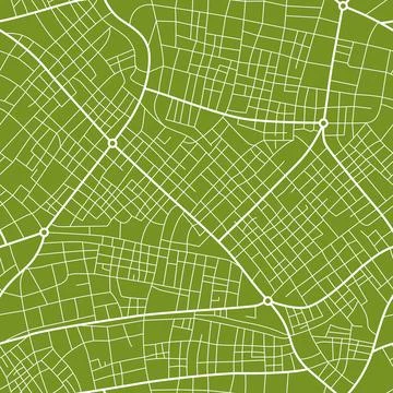 City map plan seamless pattern of town streets Illustrazione stock