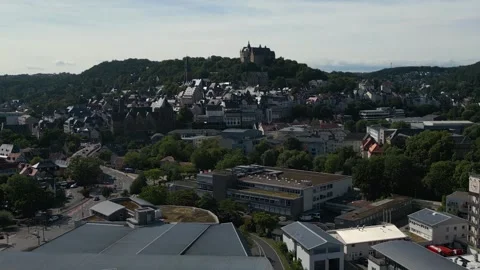 The city Marburg Stock Footage 287004002
