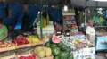 City market of food. Editorial HD Footage