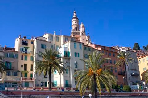 City of menton Stock Photos