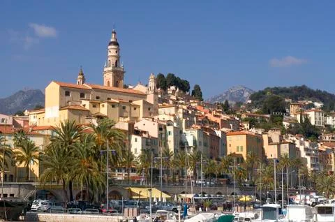 City of menton Stock Photos