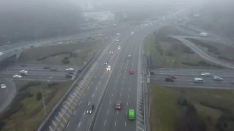 City mist 10 Video stock 166458357