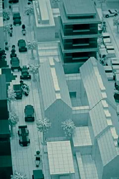 City model Foto stock