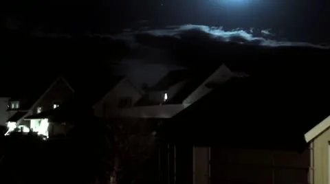 City moonlight Video stock 10886439