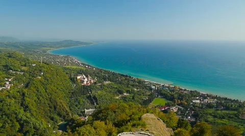 City from the mountain Stock Footage 58164088