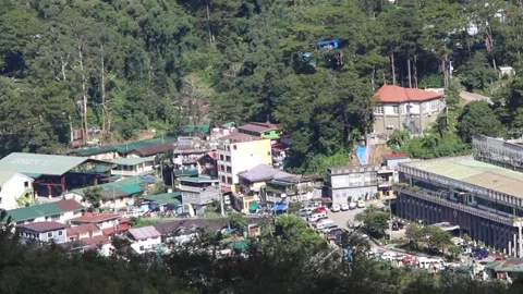 CITY ON MOUNTAINS Stock-Footage 250624654
