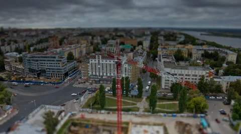 City Movement Timelaps Stock Footage 48534920